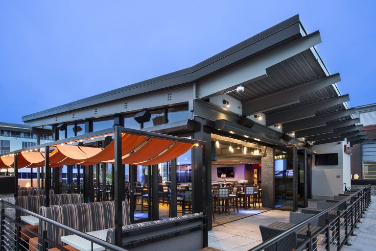 Interior of Kona Grill's Cincinnati, Ohio venue