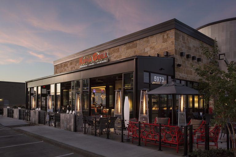 Interior of Kona Grill's Plano, Texas venue